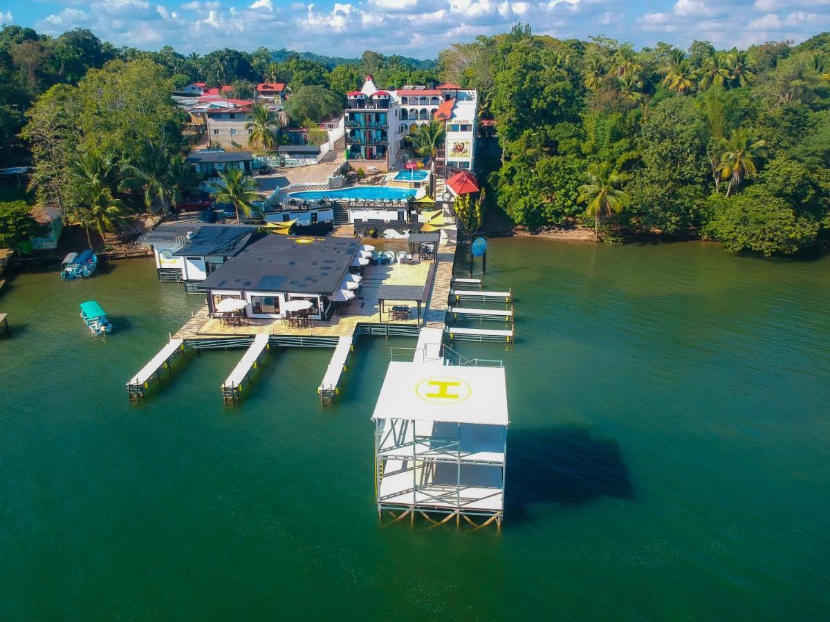 Hotel Mi Paraiso Rio Dulce Castillo de San Felipe Ngoại thất bức ảnh