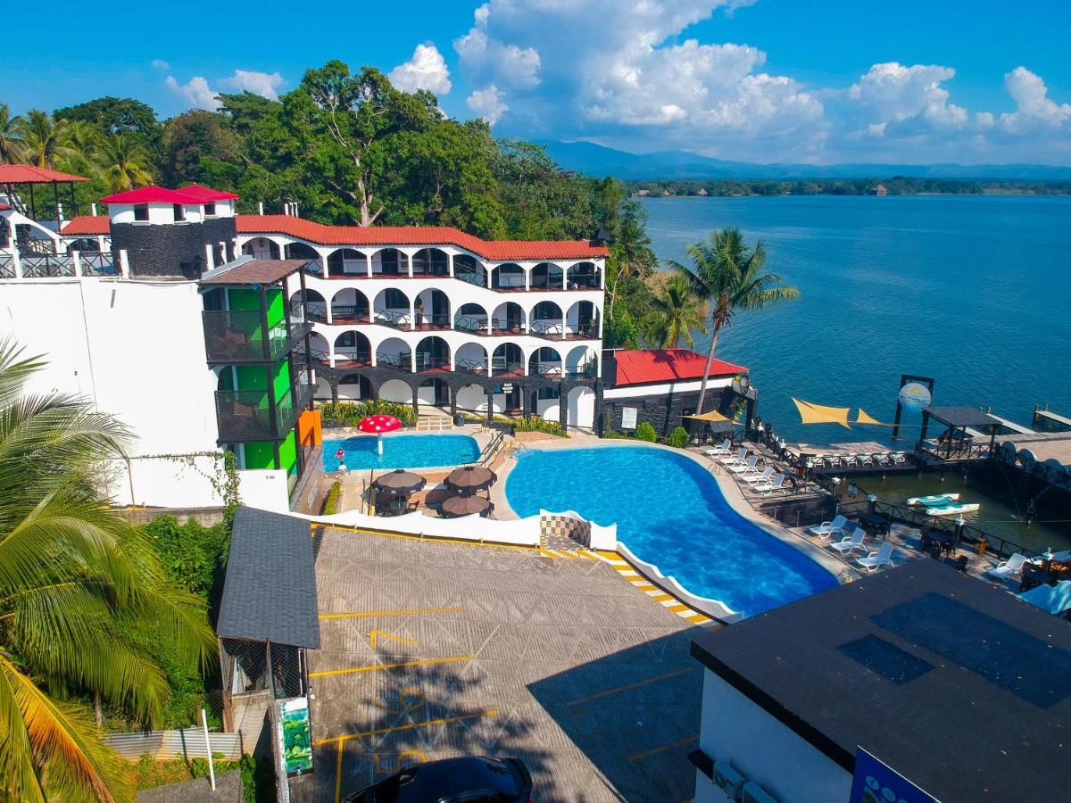 Hotel Mi Paraiso Rio Dulce Castillo de San Felipe Ngoại thất bức ảnh
